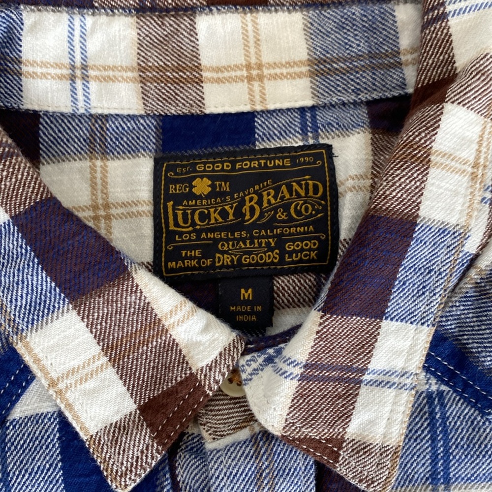 Lucky Brand Flannel - Picture 8 of 8